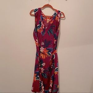 Plus Size Tropical Dress